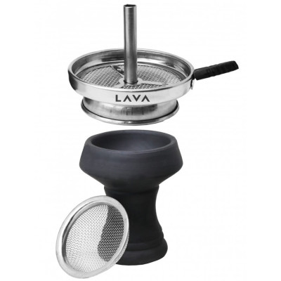 Atom Chimney Set - Black Tabakkopf