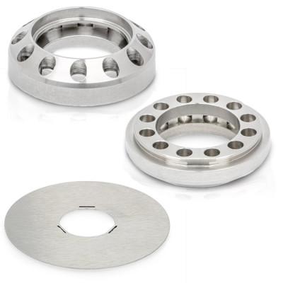Steamulation Blow Off Adapters Up - Down - Plate