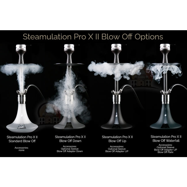 Steamulation Pro X Steamulation Pro X II White Matt - Hookah Shisha Palace