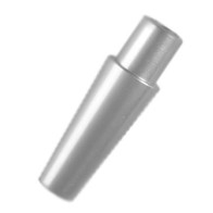 Hose Connector Aluminium Silver 
