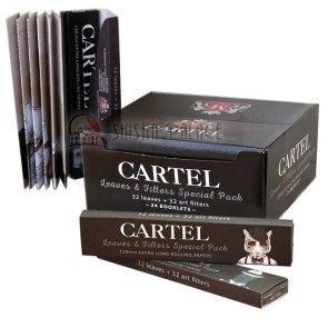 Cartel Papers 130mm Extra Long + Tips